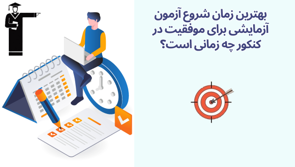 شروع شرکت در آزمون آزمایشی