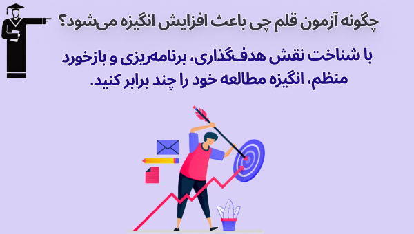 آزمون قلم‌چی و افزایش انگیزه ثبت‌نام آزمون قلم‌چی